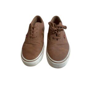 LEVIS MENS MILES JAXON Wx SYNTHETIC LEATHER CASUAL LACE UP SNEAKER SHOE SZ 10.5